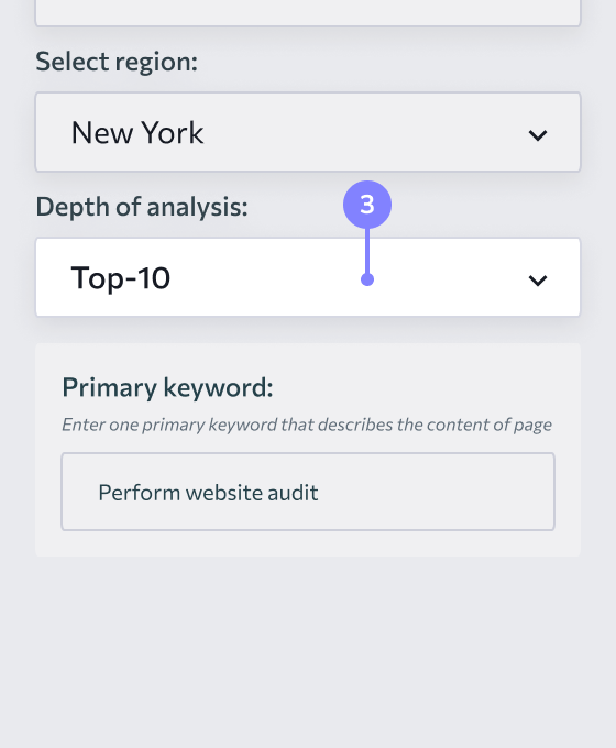 Decide how many search results to analyze